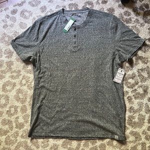 Men’s XL Grey Henley - Flag & Anthem